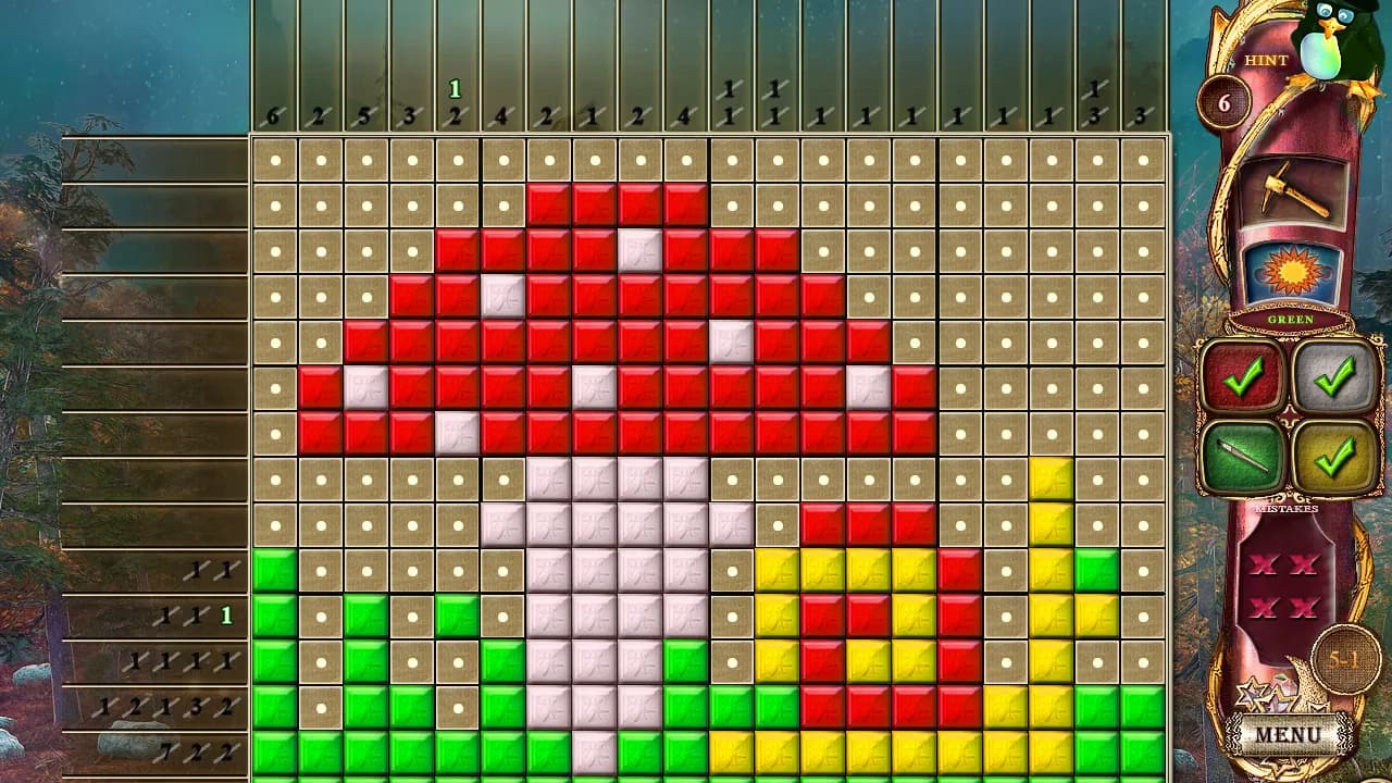 Fantasy Mosaics 14: Fourth Color
