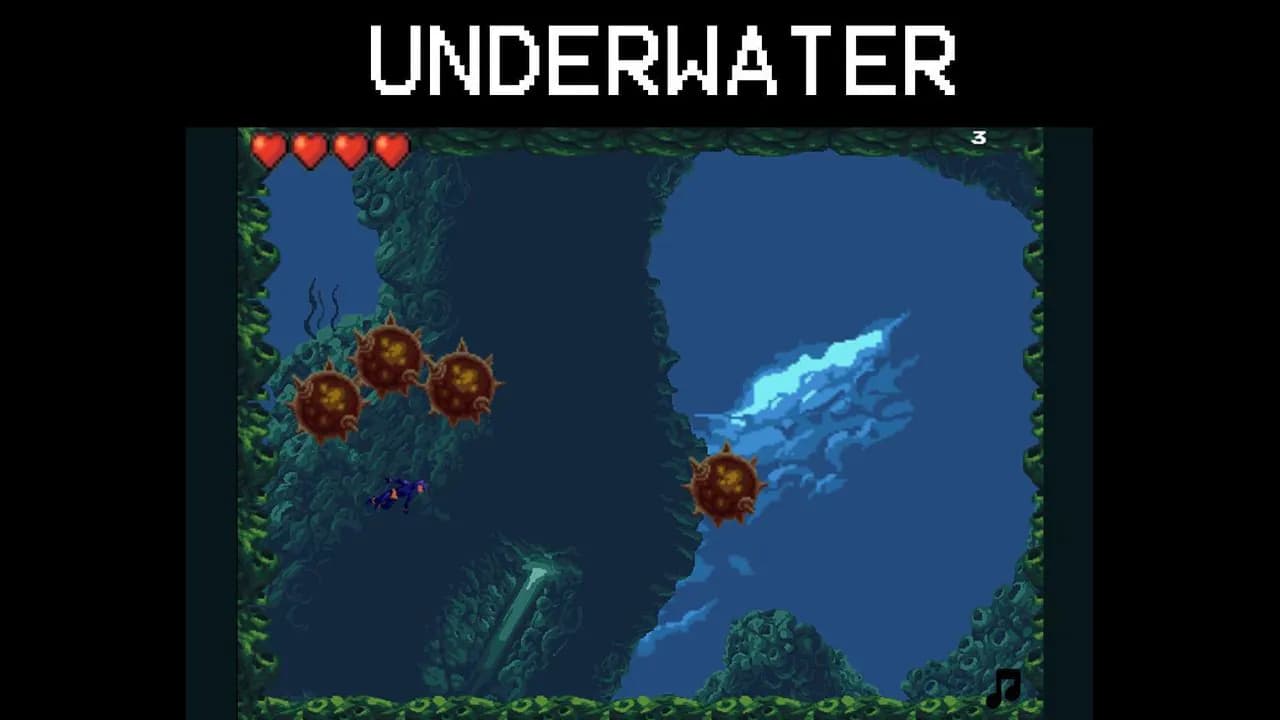 Underwater (itch)