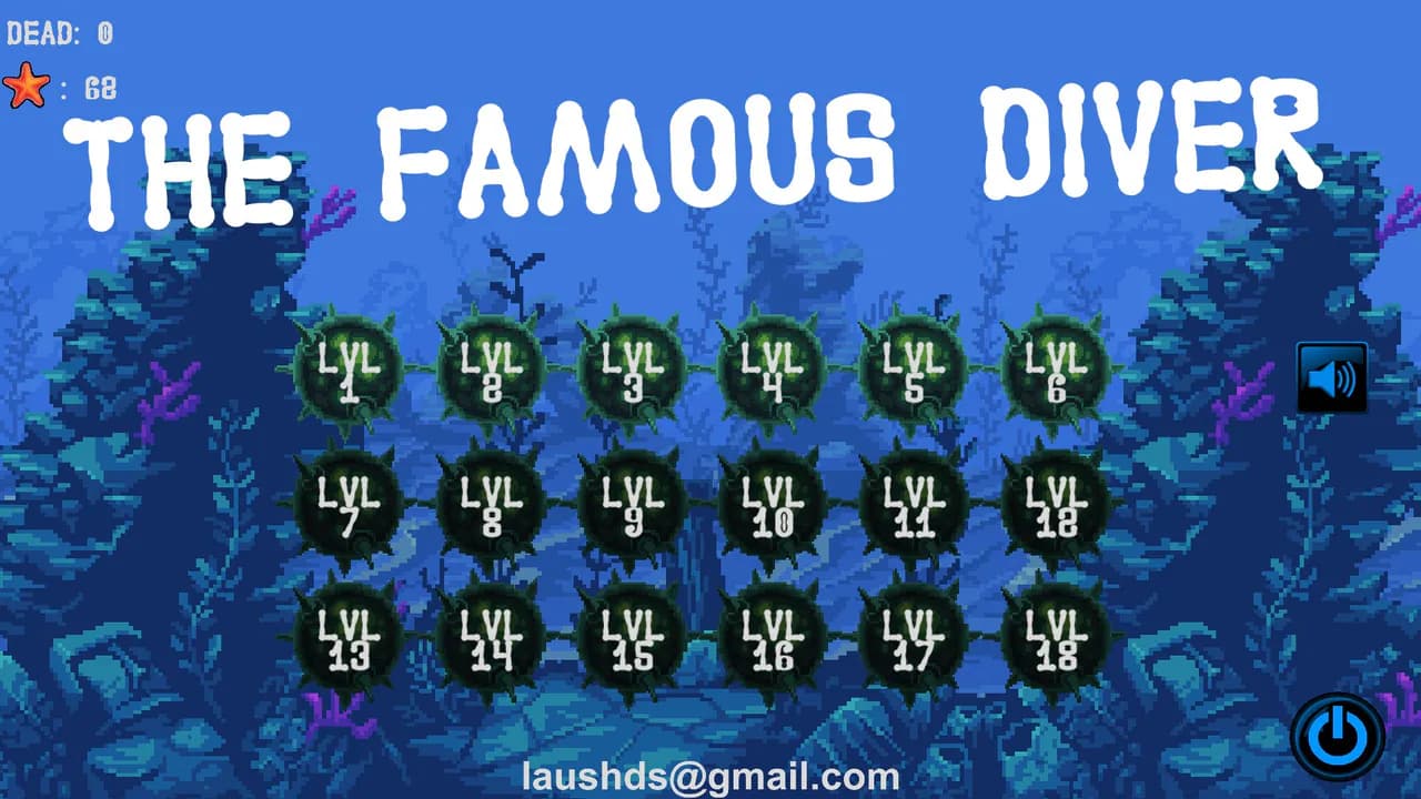 The famous diver