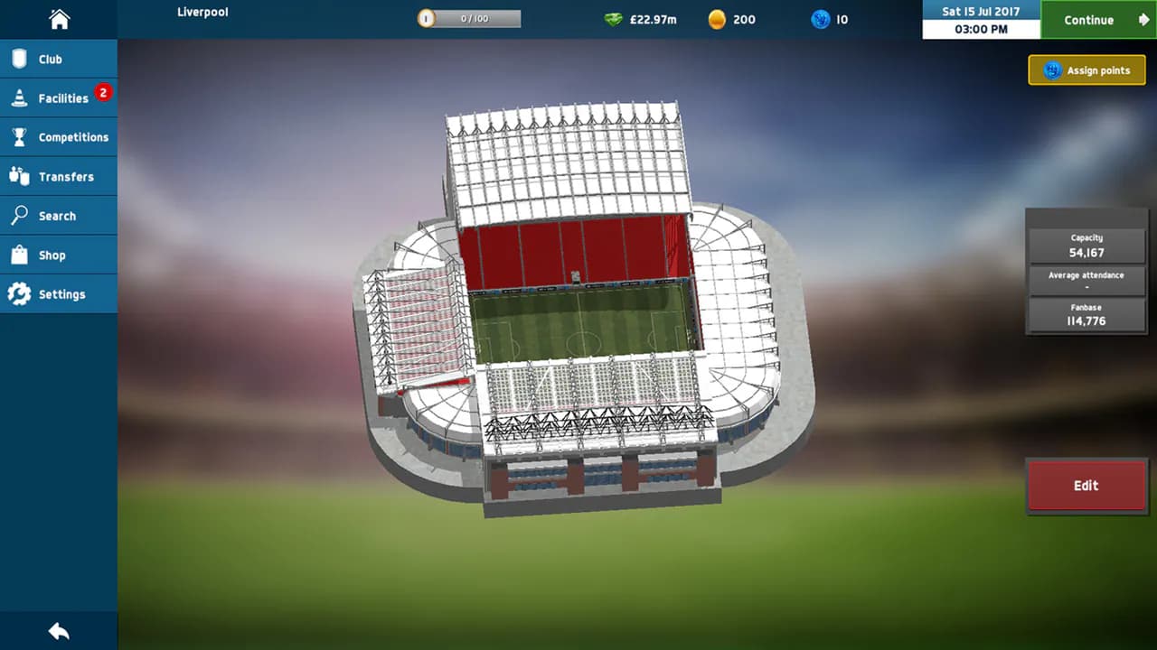 Soccer Manager 2018