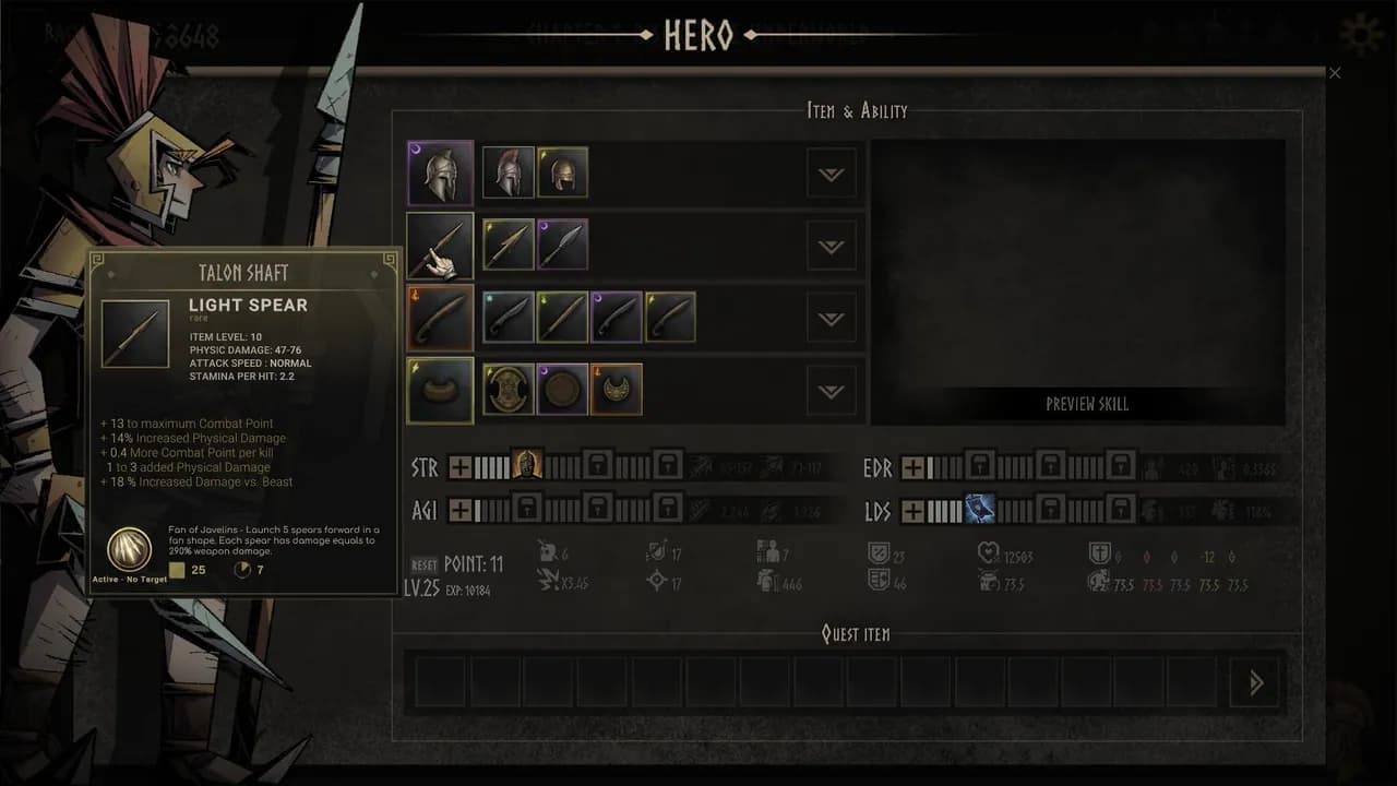 Legendary Hoplite (itch)