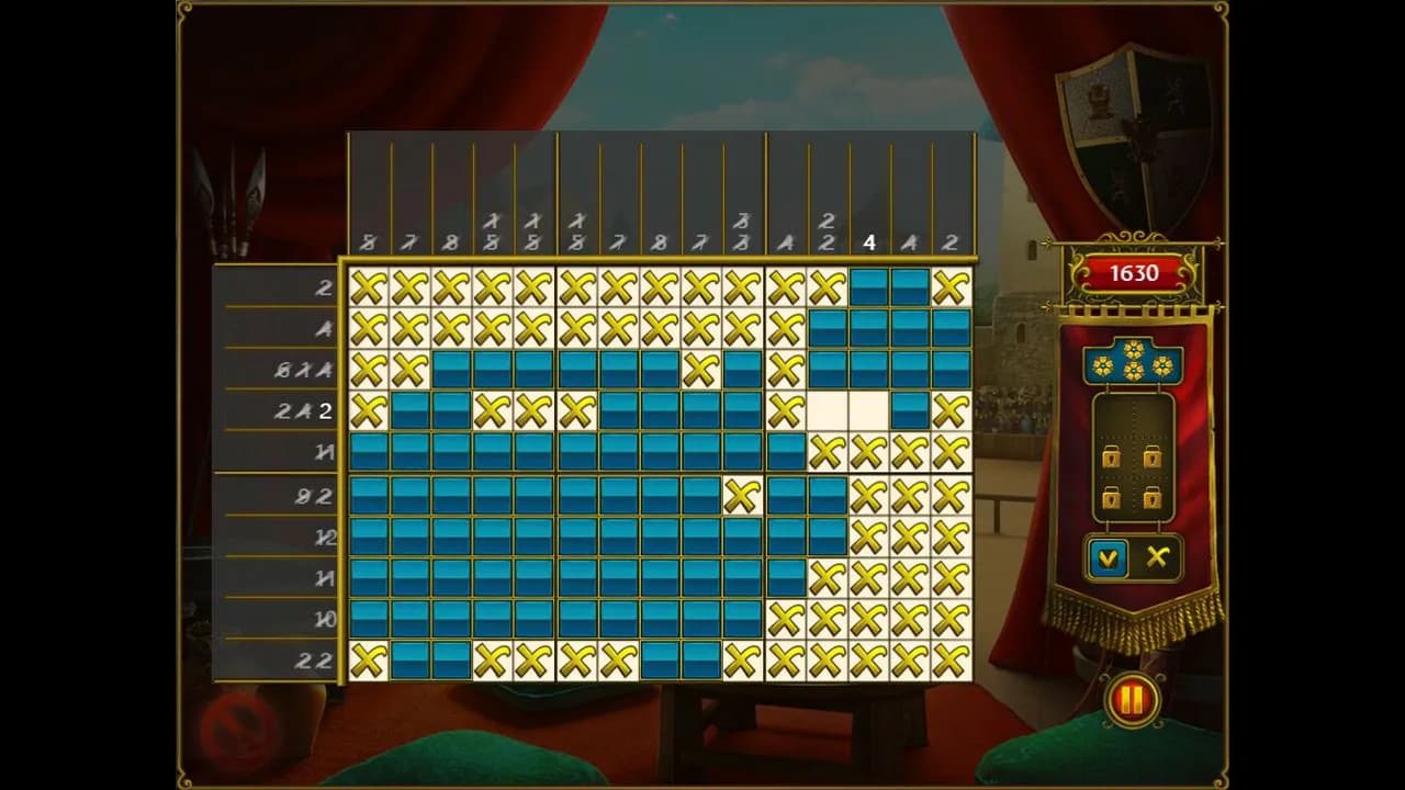 Fill and Cross Royal Riddles