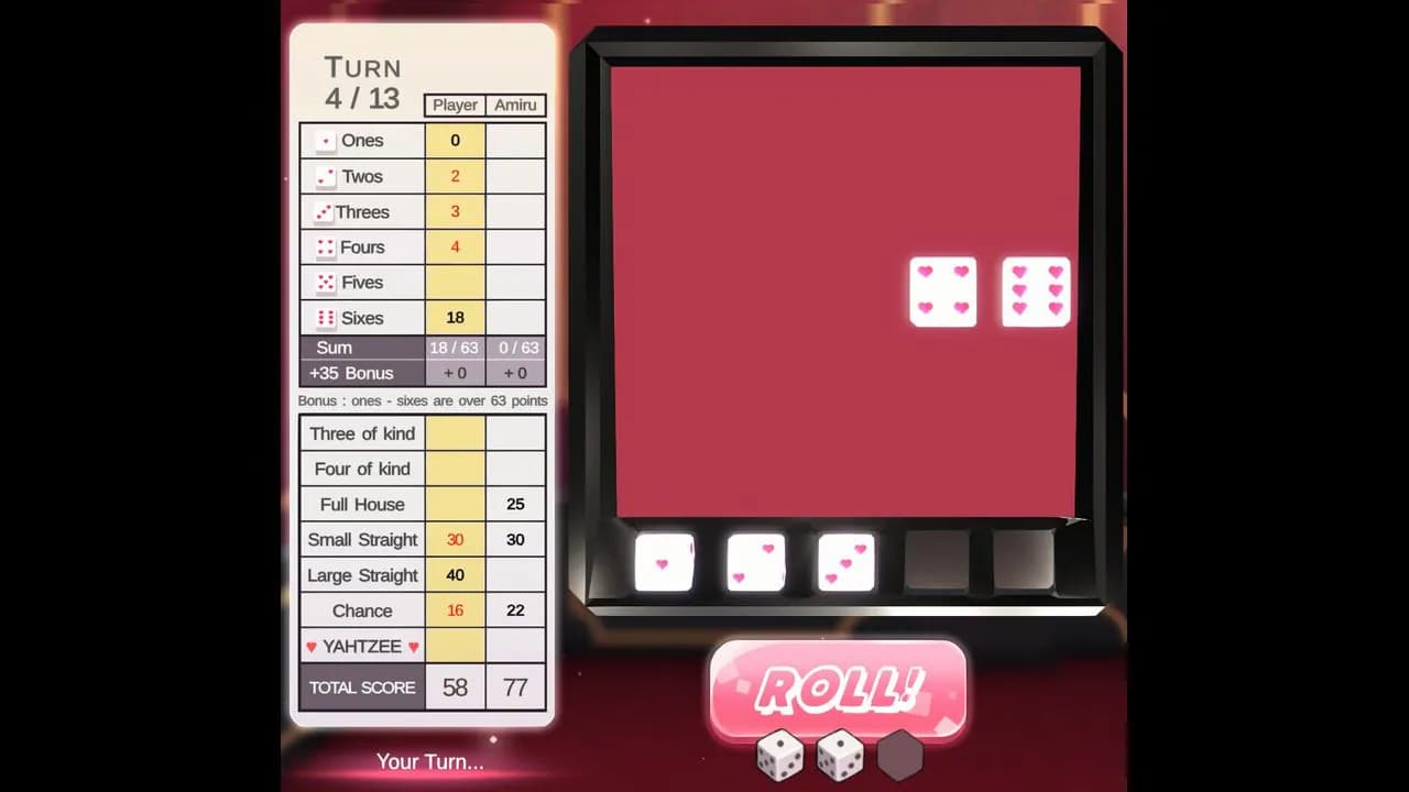 yahtzee girl