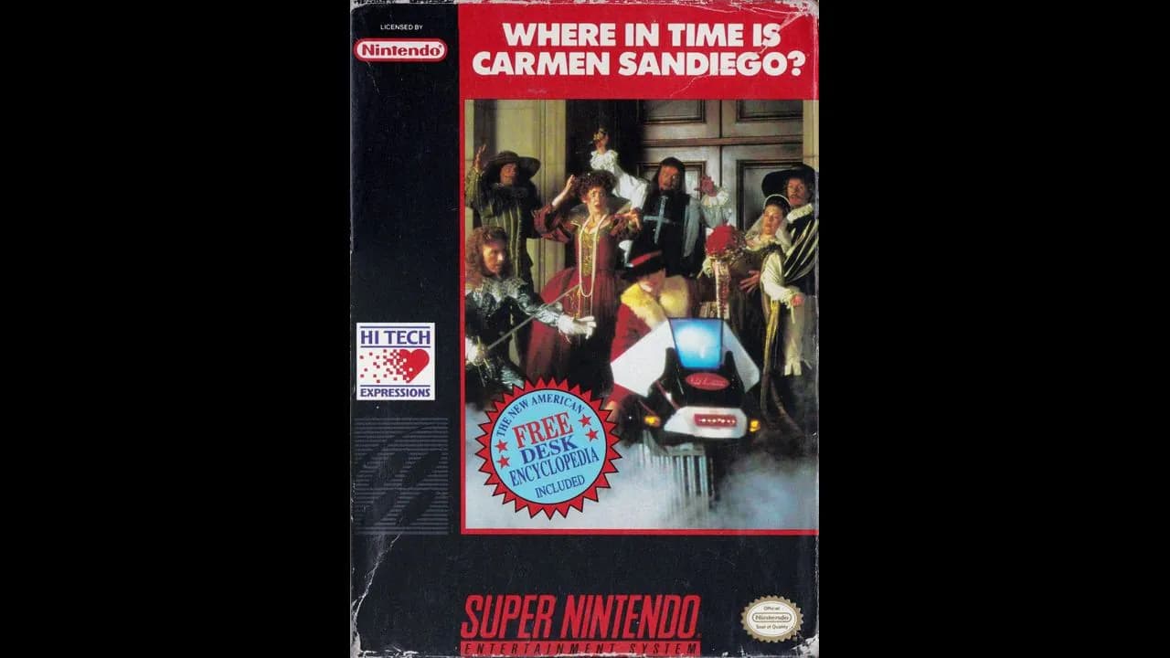 Where in Time Is Carmen Sandiego?