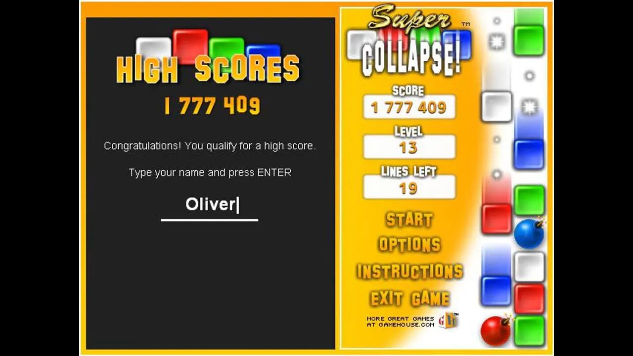 Collapse!