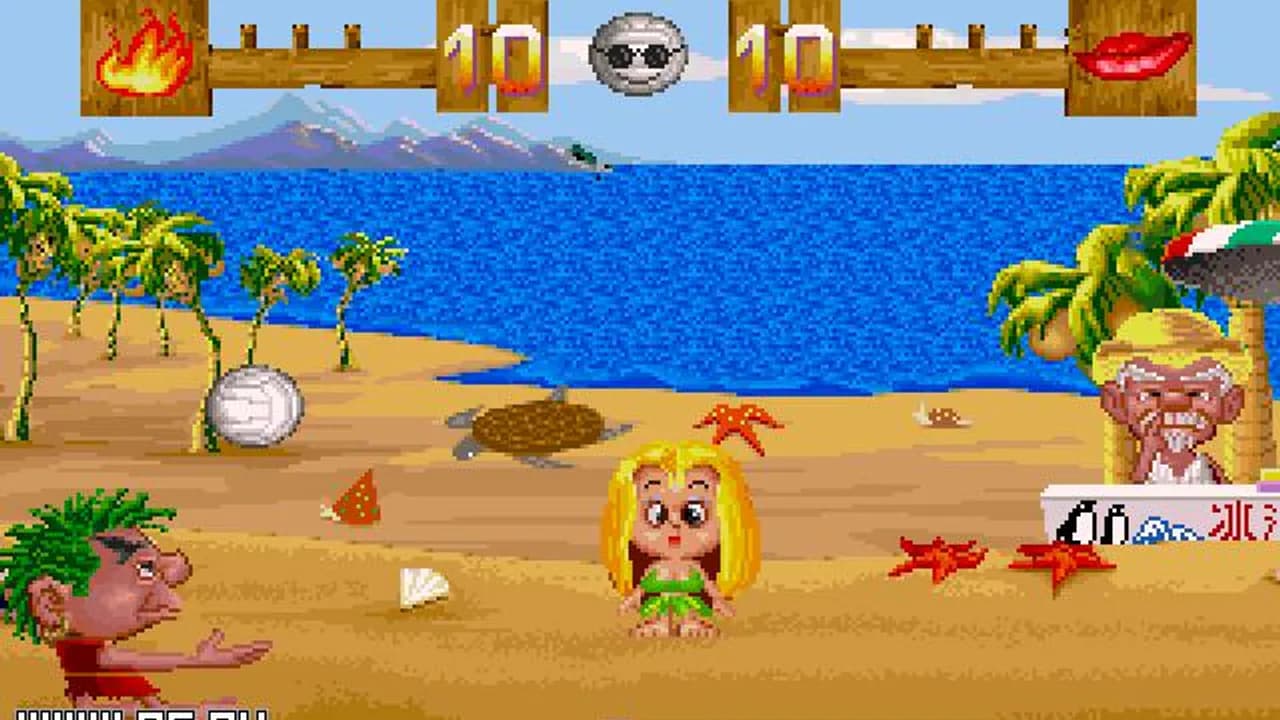 Caveman Volleyball