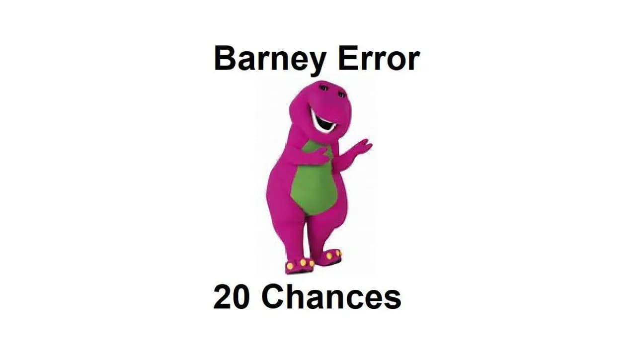 Barney Error