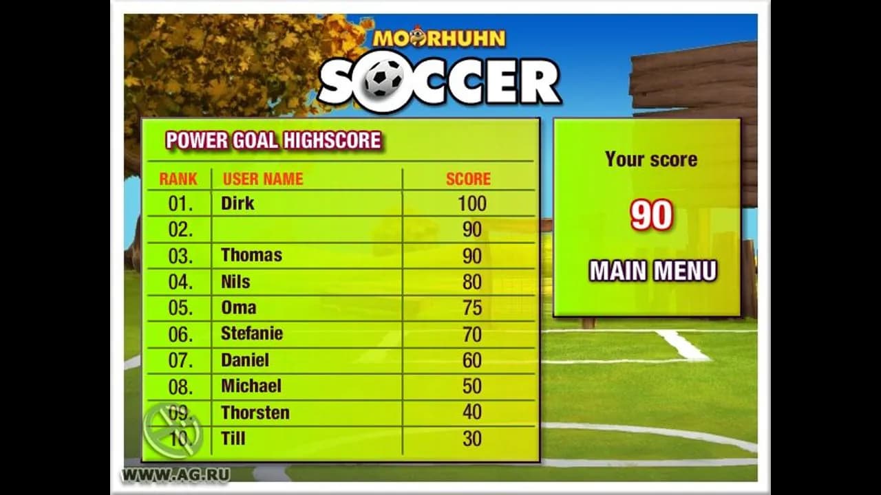 Moorhuhn Soccer