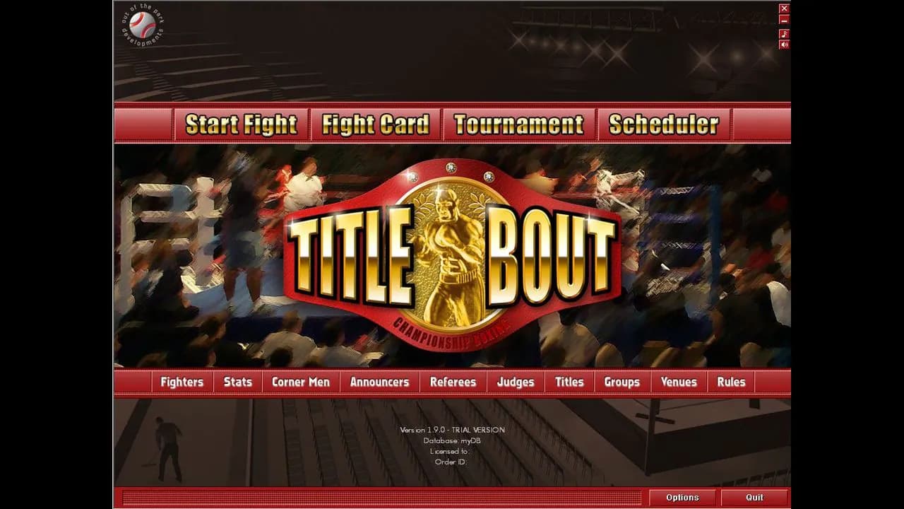 Title Bout Championship Boxing