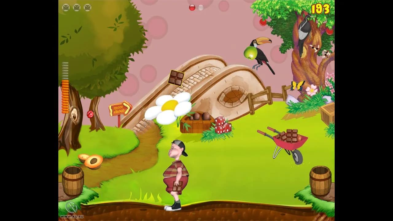 Barney in Chocoland