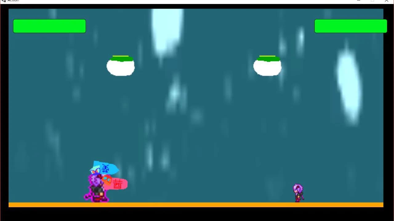 ゆかりのフックアクション