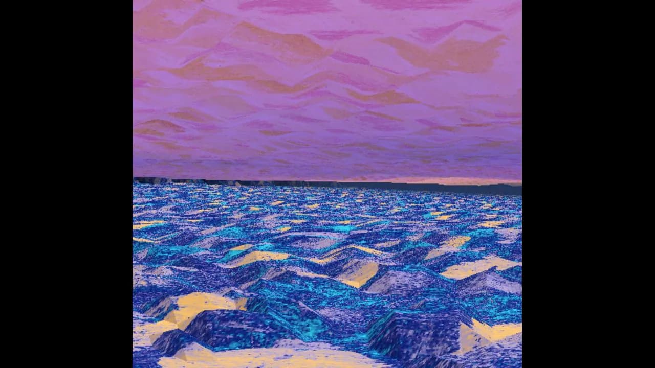 at sunset