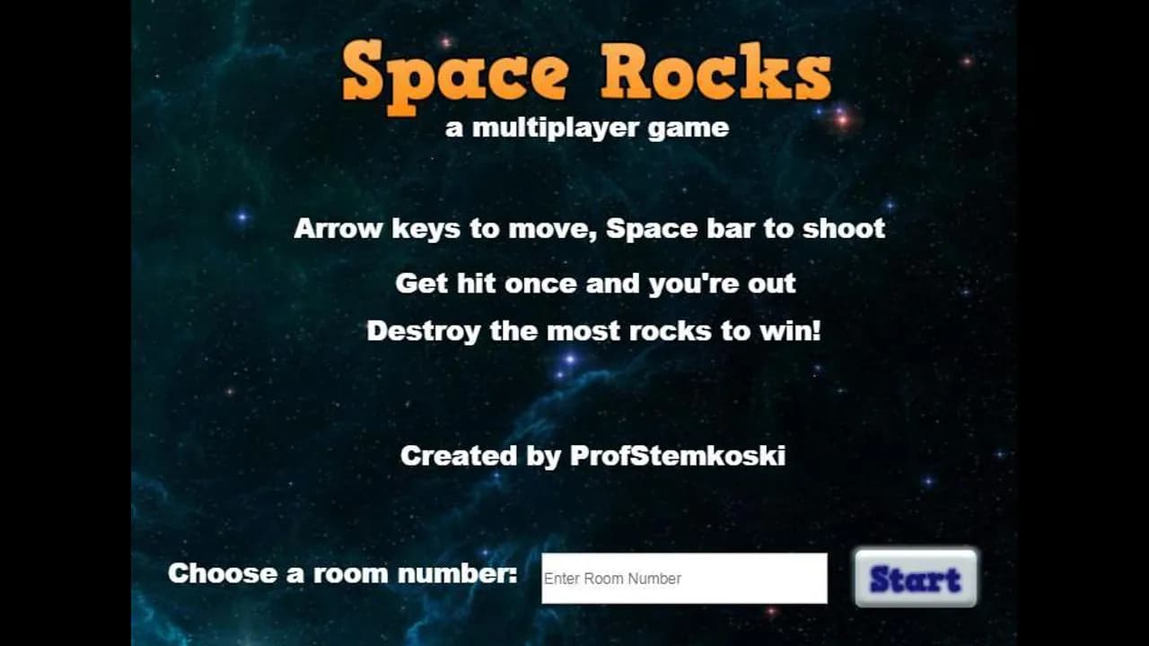 Multiplayer Asteroids