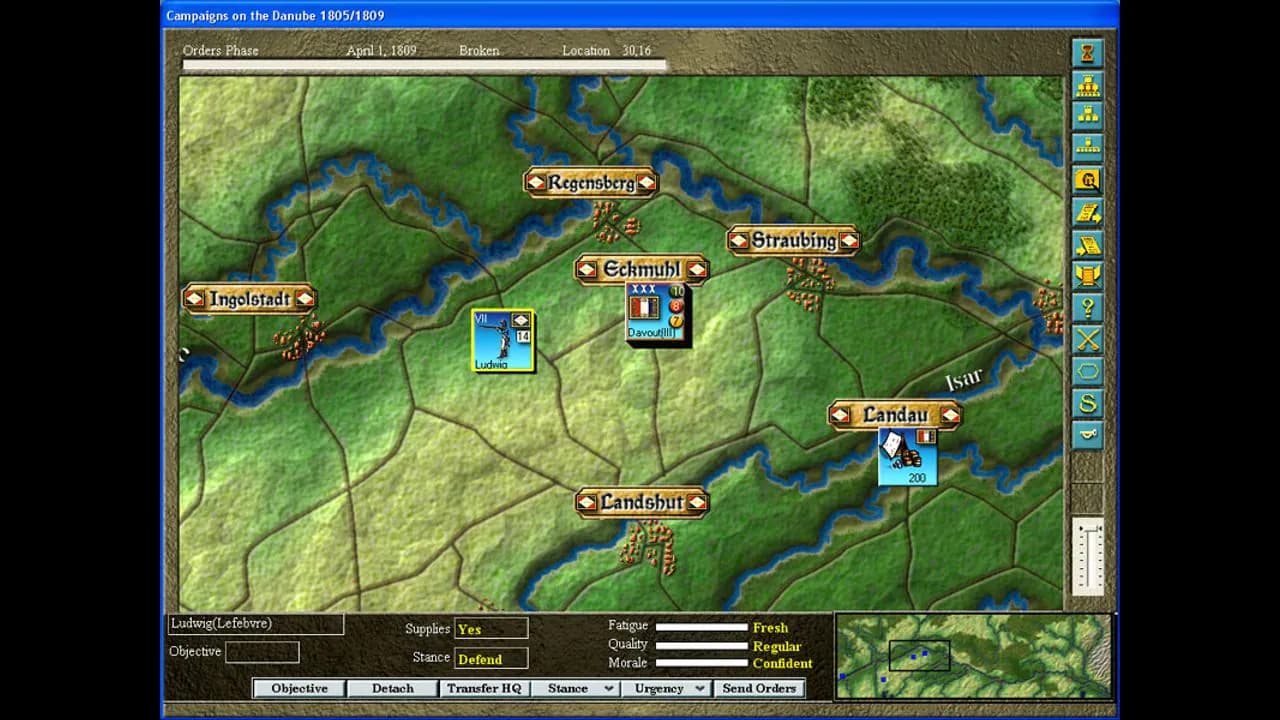 The Campaigns on the Danube 1805/1809
