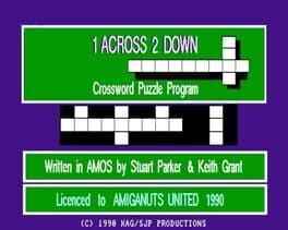1 Across 2 Down