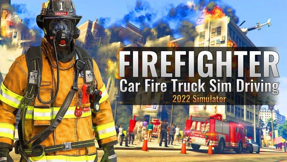 Firefighter: Car Fire Truck Sim Driving 2022 Simulator screenshot 6