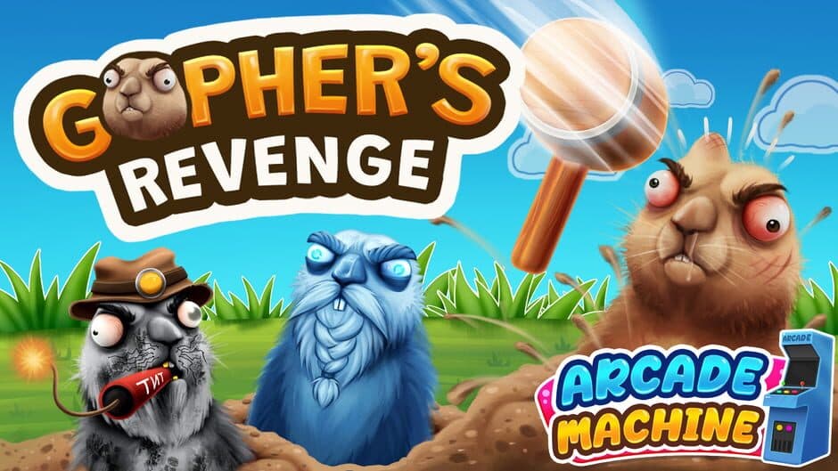 Arcade Machine: Gopher's Revenge screenshot 6