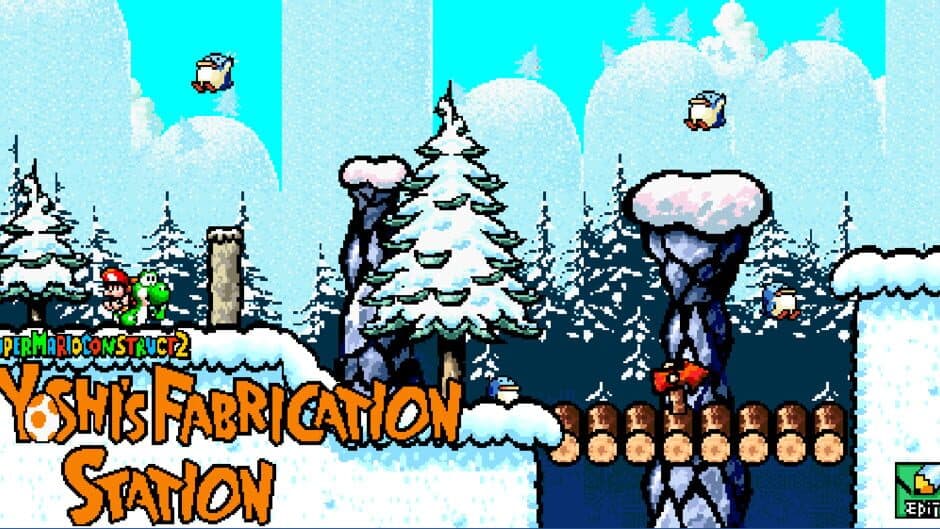 Super Mario Construct 2: Yoshi's Fabrication Station screenshot 6
