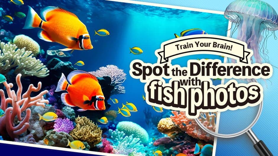 Train Your Brain! Spot the Difference With Fish Photos screenshot 5