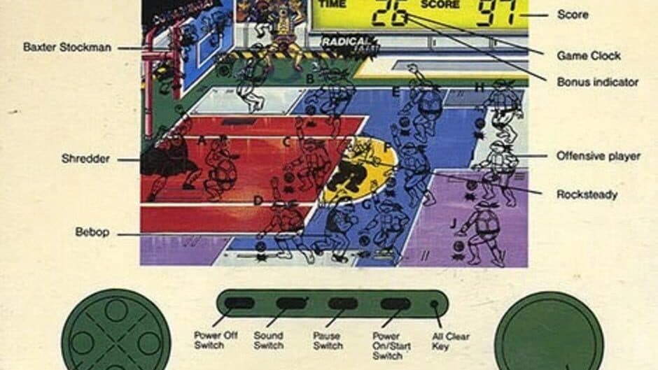 Teenage Mutant Ninja Turtles Basketball