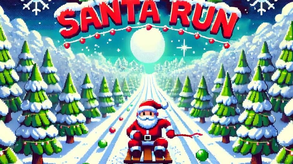 Retro Santa Run screenshot 5