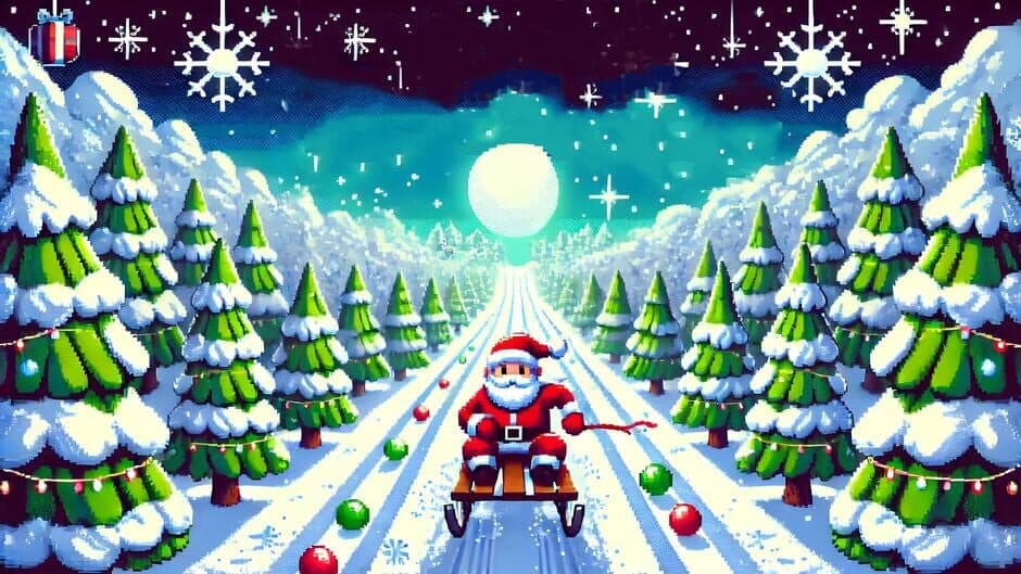 Retro Santa Run screenshot 6