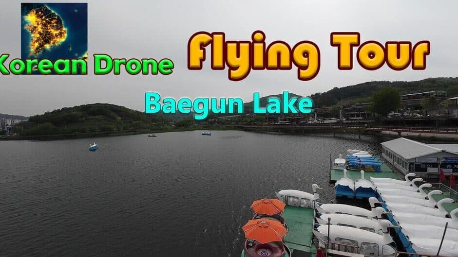 Korean Drone Flying Tour Baegun Lake screenshot 4