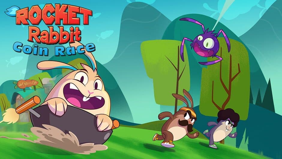 Rocket Rabbit - Coin Race screenshot 6