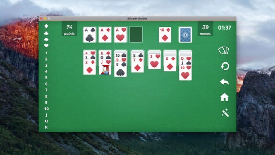 Solitaire Klondike Deluxe - classic card game