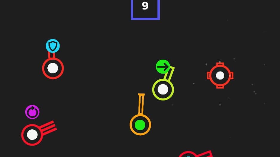 Angry shapes: Clash of geometry