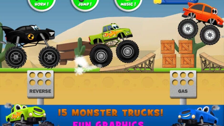 Monster Trucks Kids Racing Game screenshot 6