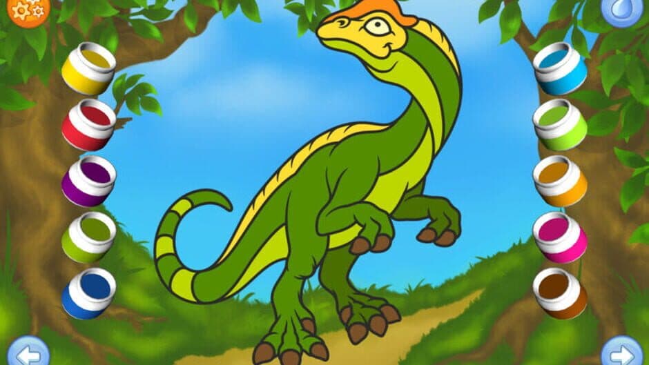 Dinosaurs - Connect the Dots and Add Colors screenshot 3