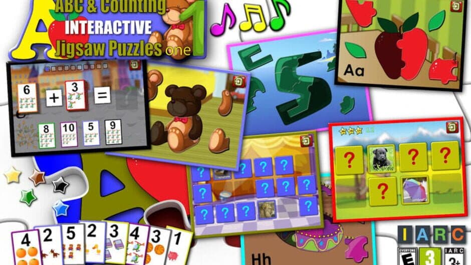 Kids ABC and Counting Jigsaw Puzzles Pre school screenshot 2