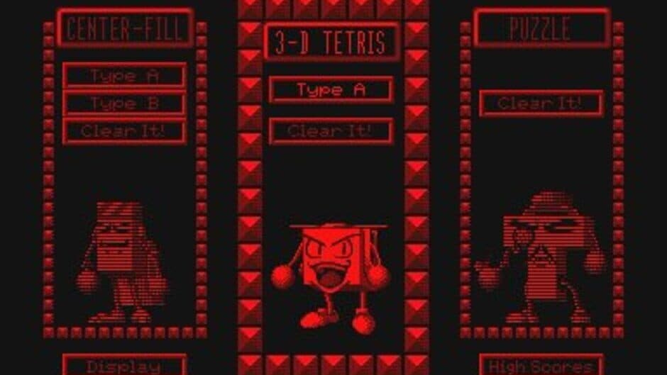 3-D Tetris screenshot 3