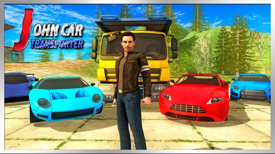 John: Car Transporter Truck 3D screenshot 4