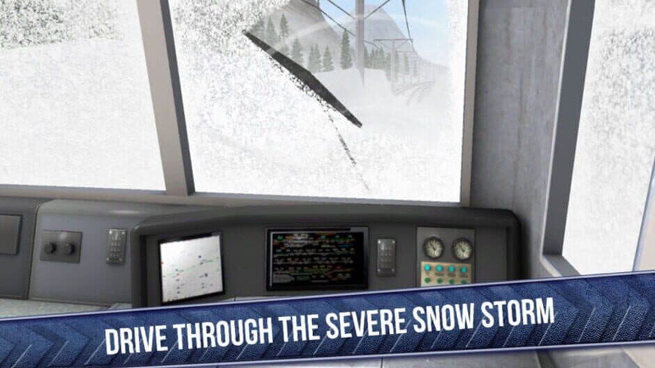 Snow Plow Train Simulator 3D - Russia screenshot 2