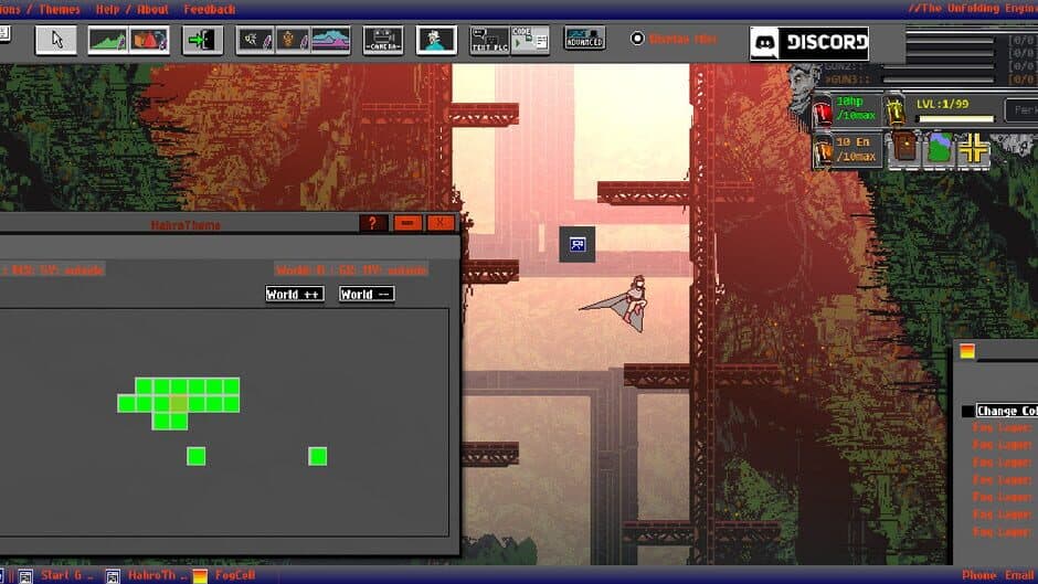 Unfolding Engine: Paint a Game
