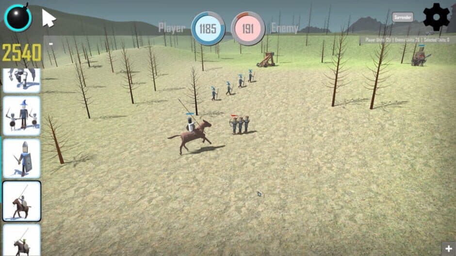 Fall of castles - Battle Simulator screenshot 5