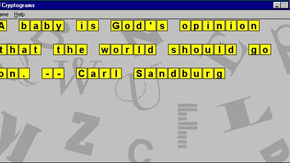 Cryptograms screenshot 2