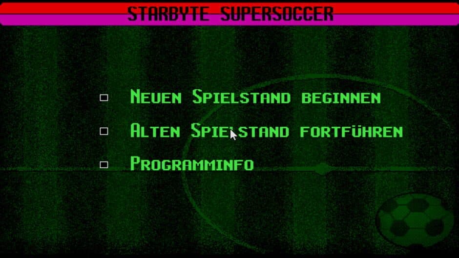 Starbyte Super Soccer