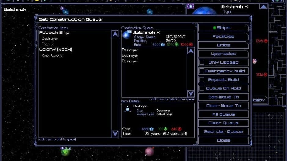 Space Empires IV screenshot 2