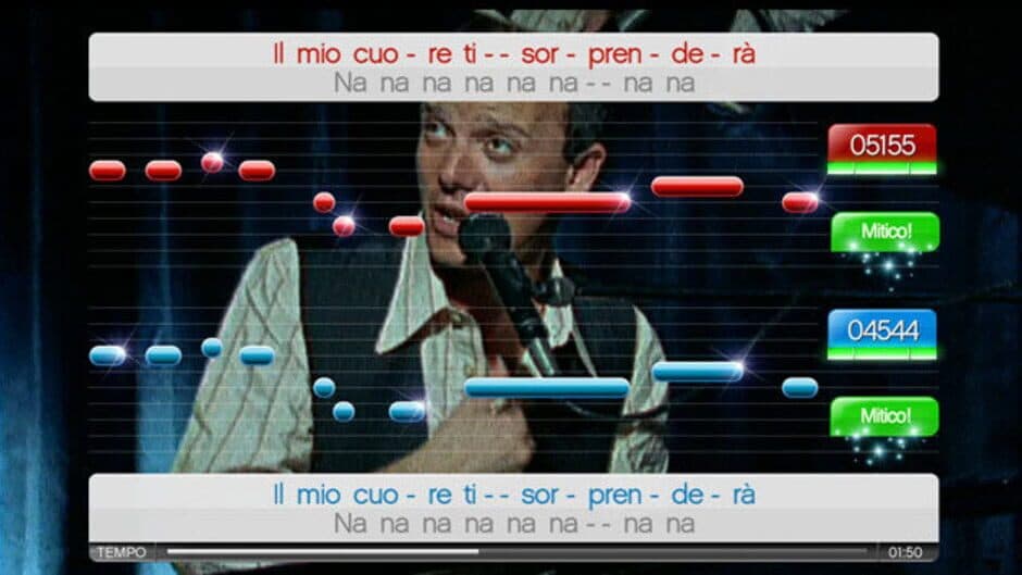 SingStar: Cantautori Italiani screenshot 2