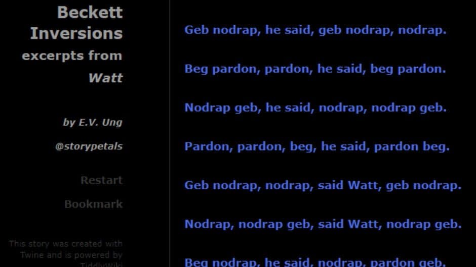 Interactive Beckett Inversions