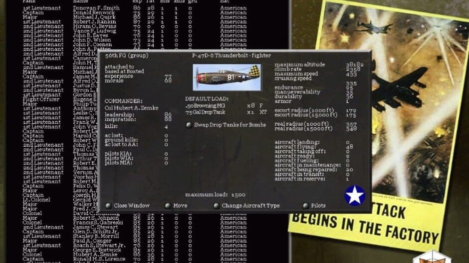 Gary Grigsby's Eagle Day to Bombing the Reich screenshot 4