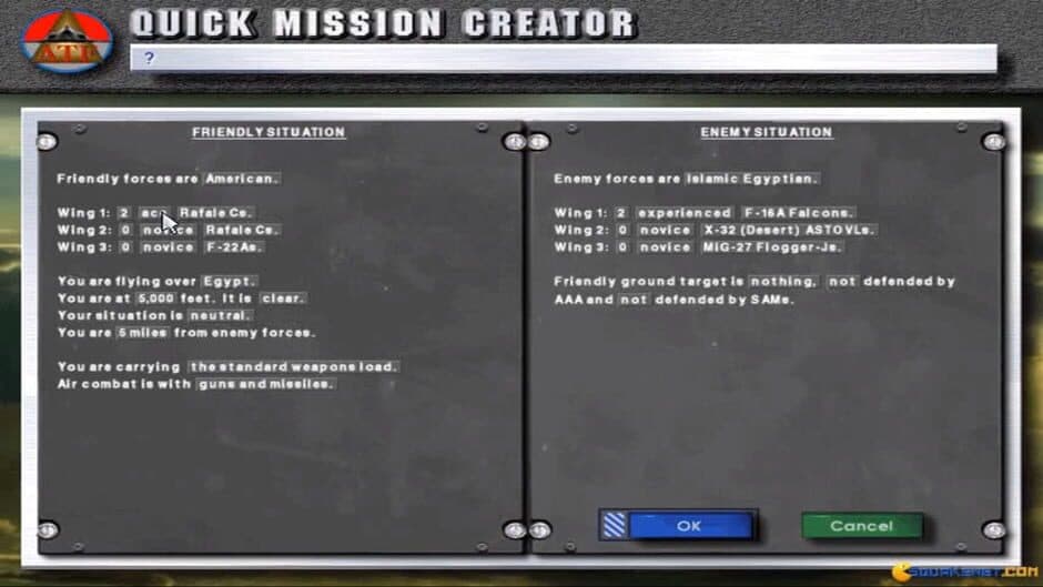 Jane's Combat Simulations: Advanced Tactical Fighters screenshot 4