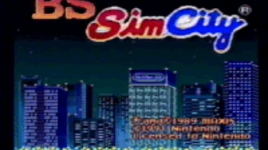 BS SimCity: Machi Tsukuri Taikai