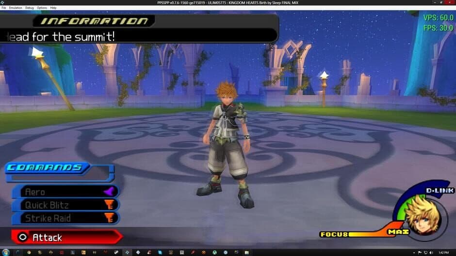 KINGDOM HEARTS Birth by Sleep FINAL MIX screenshot 3