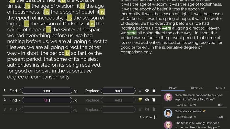 Copy Editor screenshot 2