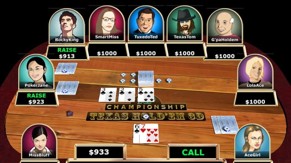 Texas Hold'em 3D screenshot 2