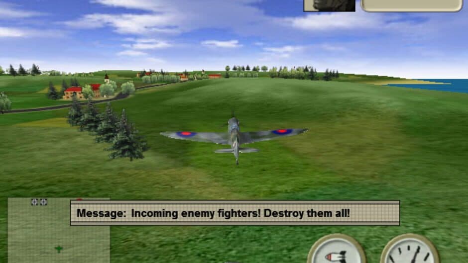 WWII Aerial Dogfight